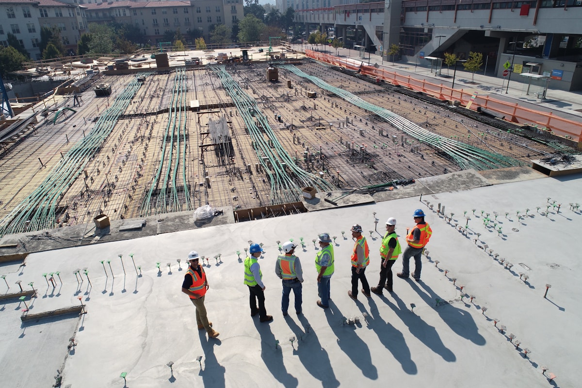 Industrial installation work
